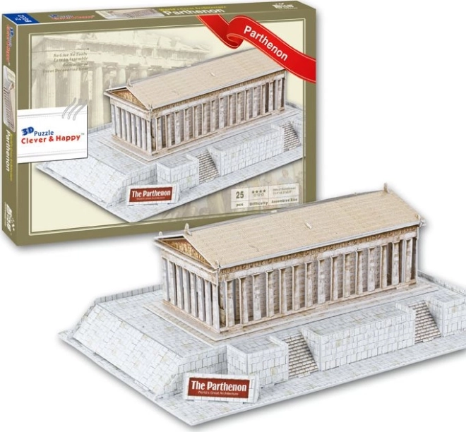 3D pusle Parthenon, Kreeka, 25 tükki