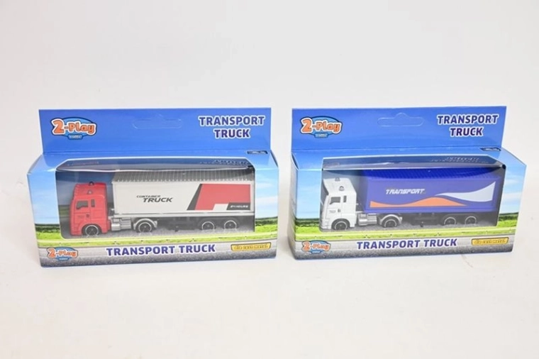 Mini cargo truck 12 cm, metal (2 variants)