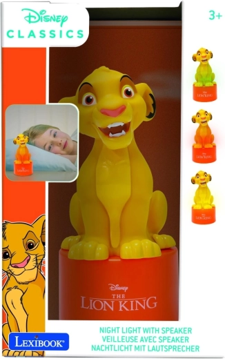 Lexibook night light with speaker The Lion King Simba