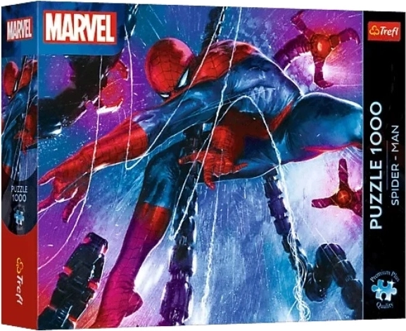 Puzzle Premium Plus Spider-Man: Seikluste võrgustik 1000 tükki