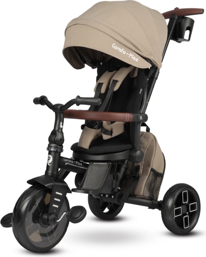 Qplay kolmerattaline Comfo Max 7v1 Coffee