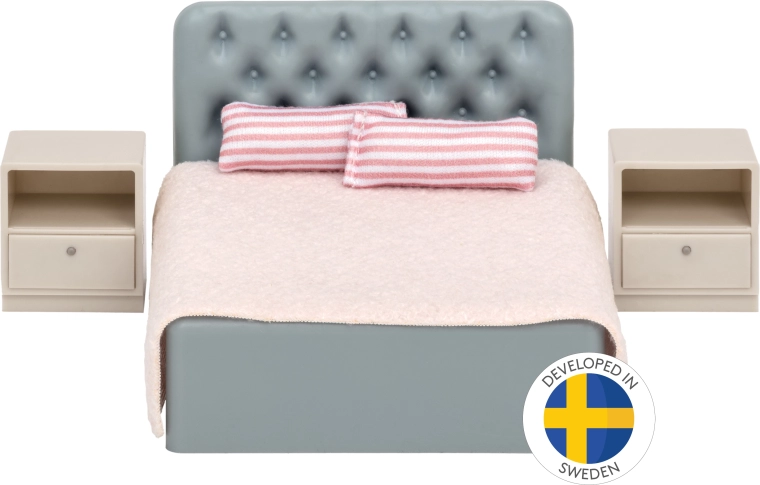 Lundby nukumaja põhiline magamistoamööbli komplekt