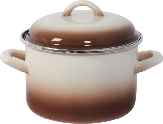 Pot with Lid 18 cm 3 l CAPUCCINO