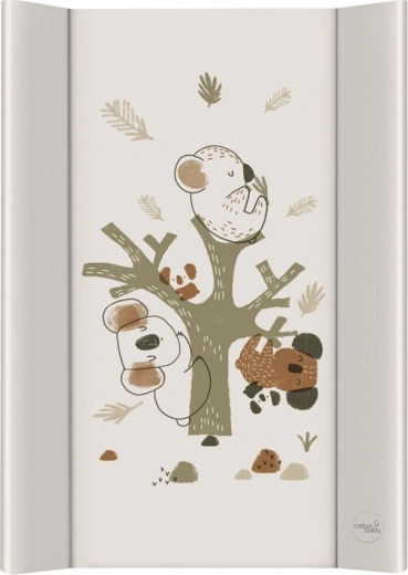 Ceba Baby mähkimisalus jäiga alusega 50 × 70 cm Basic koala