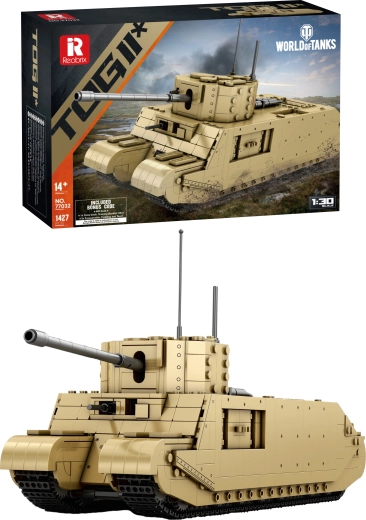 T-34/85 tanki ehituskomplekt World of Tanks 1427 detaili
