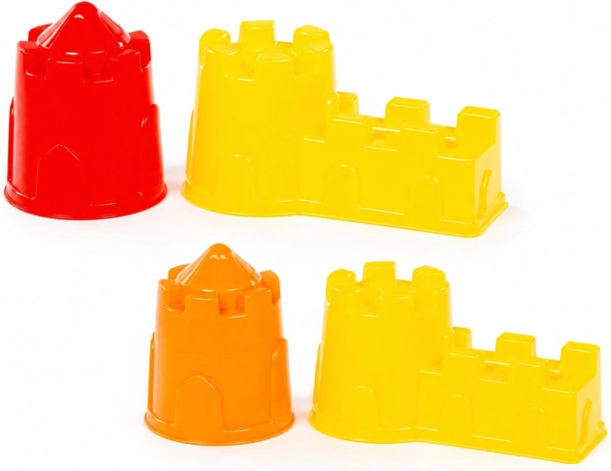 Sand molds castle - 2 pcs