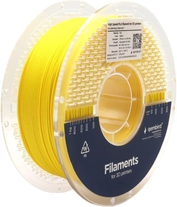 PLA High Speed filament 1.75 mm, 1 kg, yellow