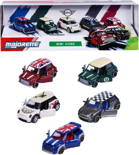 Majorette MINI automudelid - 5 tk
