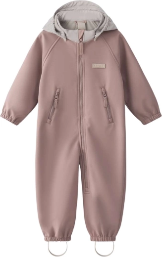 Leokid softshell-kombinesoon Lilo ash rose, suurus 86