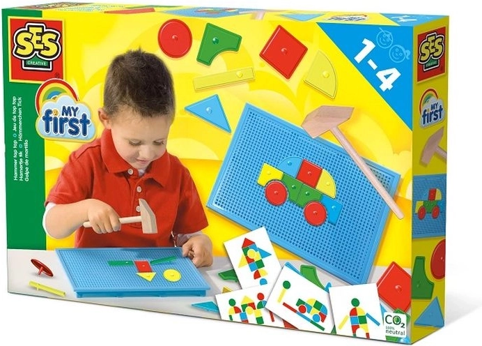 SES Creative My First stuku puku geomeetrilised kujundid
