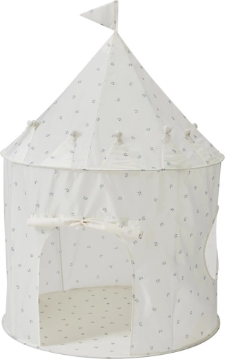 3 Sprouts children's tent recycled blueberry ivory