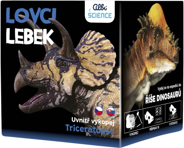 Koljukütid – Triceratops firmalt Albi Science