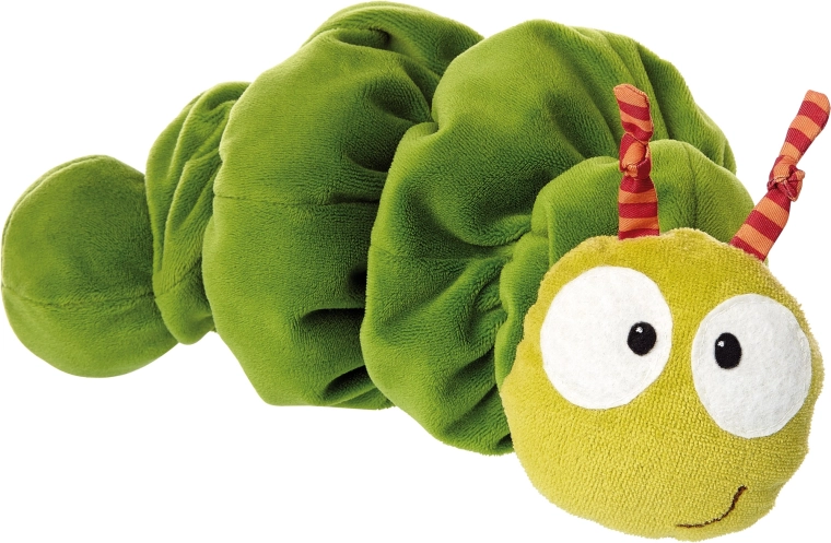 Sigikid vibrating plush caterpillar with rattle