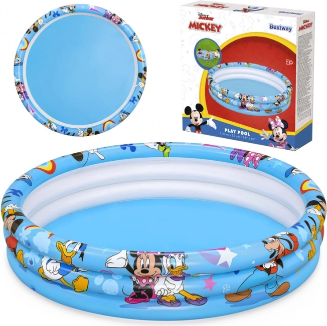 Bestway MICKEY & FRIENDS täispuhutav lastebassein 122 cm