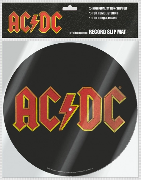 AC/DC motiiviga plaadimängija alusmatt