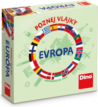 Dino reisiversioon Kaardimäng: Tunneta Euroopa lippe