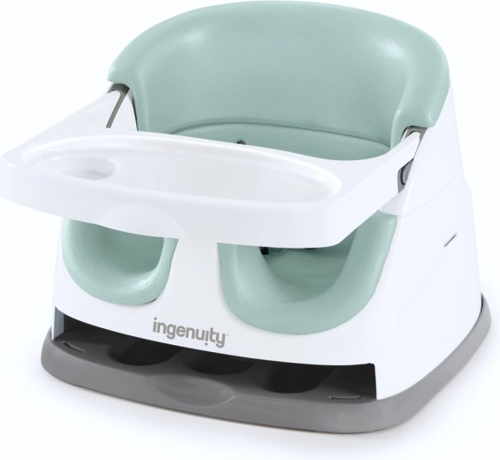 Ingenuity Baby Base 2-in-1 booster seat for chair (mist)