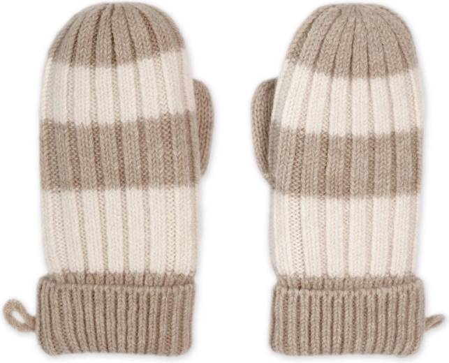 Lodger kindad Stripe Merino beežid, suurus 1–2 aastat - 1 tk