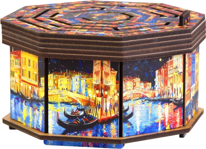 Wooden Puzzle EscapeWelt Art Secret Maze Box