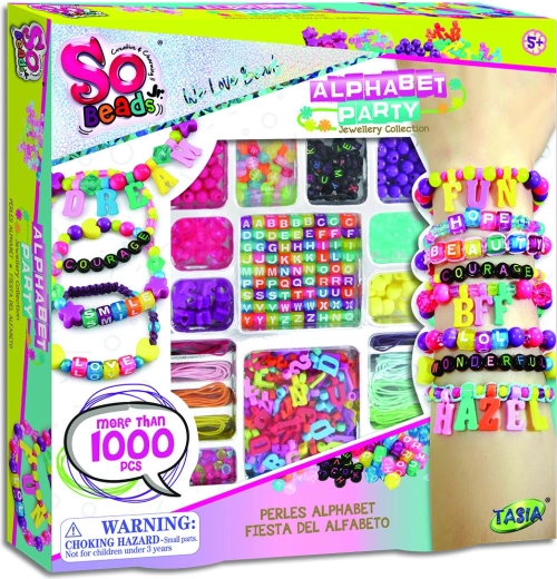Tasia set for name bracelets 1000 pcs