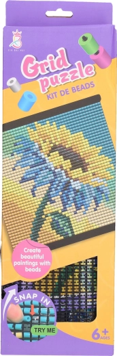 Bead Mosaic Sunflower 31 × 32.5 cm