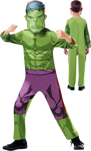 Laste kostüüm HULK 110–116 cm (5–6-aastastele)