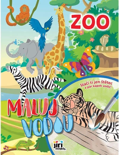 Paint with Water A4 Zoo