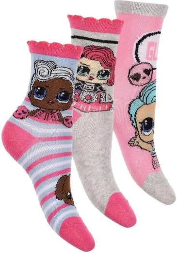Sun City LOL Surprise sock set (3 pairs)