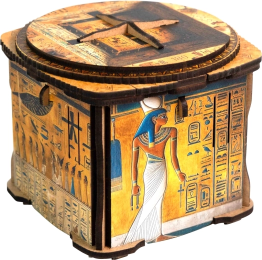 Wooden Puzzle Secret Lock Box by EscapeWelt
