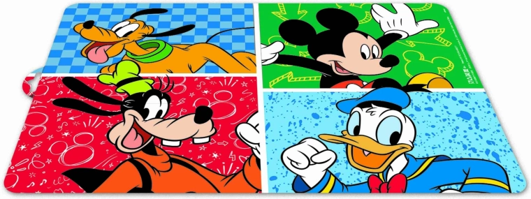 Plastist lauamatt MICKEY 43 × 28,1 cm