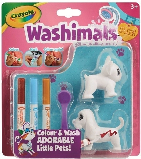 Crayola Washimals – washable pups in blister pack