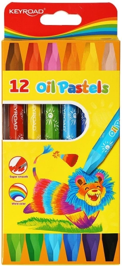 Keyroad Oil Pastels – Set of 12 Colors