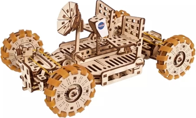 Ugears NASA kuukulgur – 3D puidust mehaaniline pusle