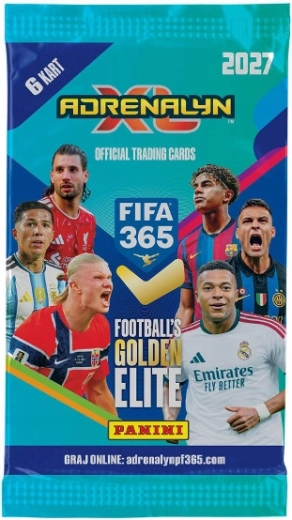 Panini FIFA 365 Adrenalyn XL 2027 kogumiskaardid pakis - 1 tk