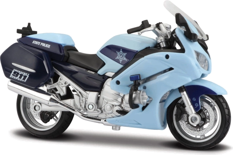 Maisto Yamaha FJR 1300A US State Trooper Police Motorcycle 1:18