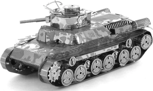 Metal Earthi 3D-pusle tank Type 97 Chi-ha