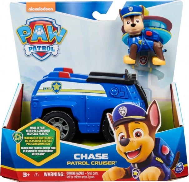 Paw Patrol öko politseiauto Chase’i figuuriga