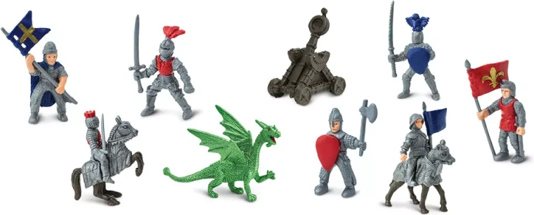Safari Ltd. rüütlid ja draakonid – figuuride komplekt