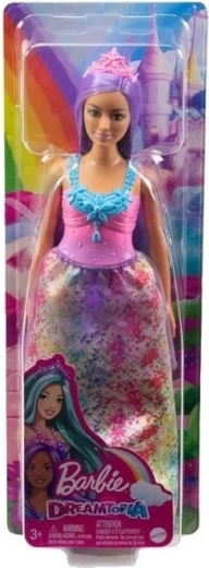 Barbie Dreamtopia nukk lillade juustega