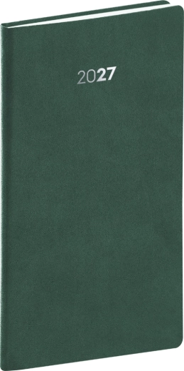 Notique taskupäevik Balakon 2027 roheline 9 × 15,5 cm