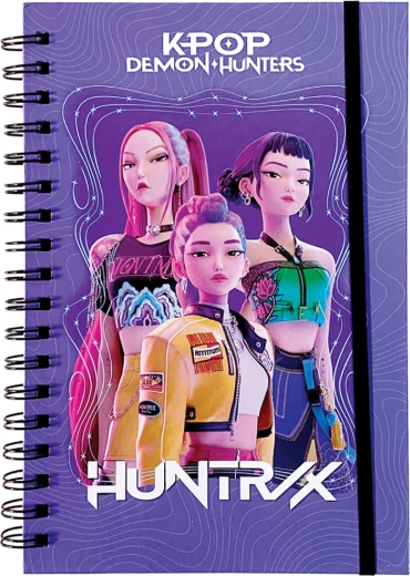 K-Pop Demon Hunters HUNTR/X lilla spiraalmärkmik