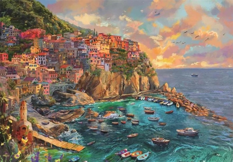 Clementoni pusle „Maalitud Manarola“ 2000 tükki