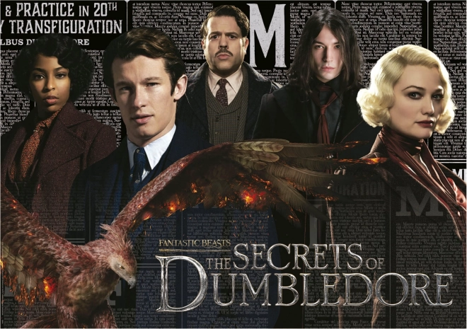 Pusle Fantastilised elukad: Dumbledore’i saladused 1000 tükki
