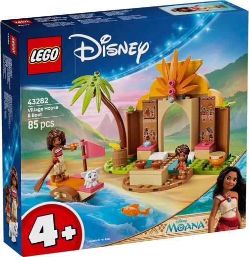 LEGO Disney Vaiana külakodu ja paat