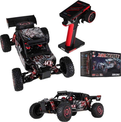 WLToys RC maastikuauto 1:12 4WD harjadeta 75 km/h RTR