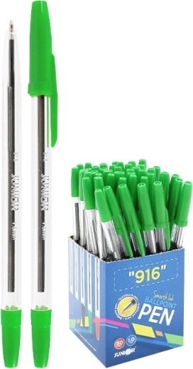 Classic ballpoint pen, green - 1 piece