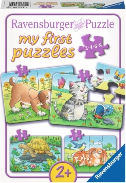 Minu esimesed pusled koduloomad 4in1 RAVENSBURGER