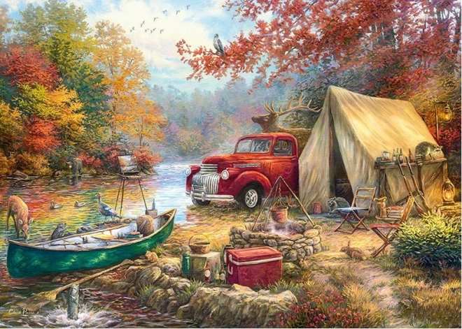Puzzle CHERRY PAZZI Share the Wild Nature 1000 Pieces