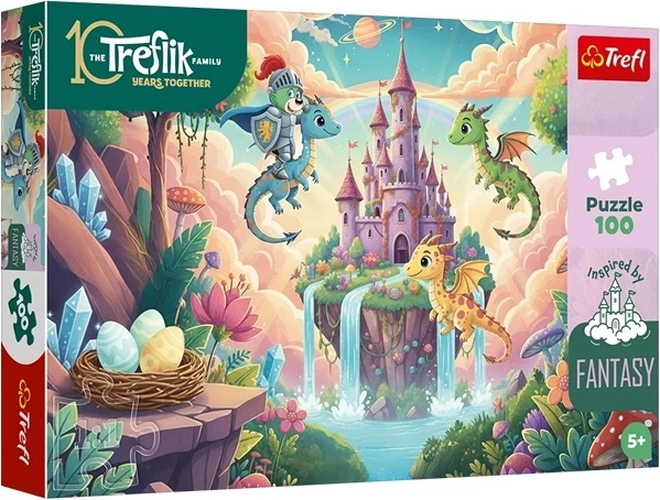 Trefl pusle 100 tükki – Rüütel Treflík fantaasiamaailmas