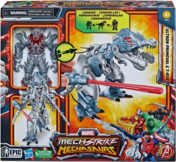 Marvel Mech Strike Ultroni T-Rexi figuur